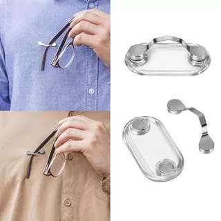 แม่เหล็กติดเสื้อแขวนแว่นตา แม่เหล็กติดเสื้อแขวนเอนกประสงค์ Manetic Eyeglass Holder แม่เหล็กแรงดูดสูง มีหลายสี