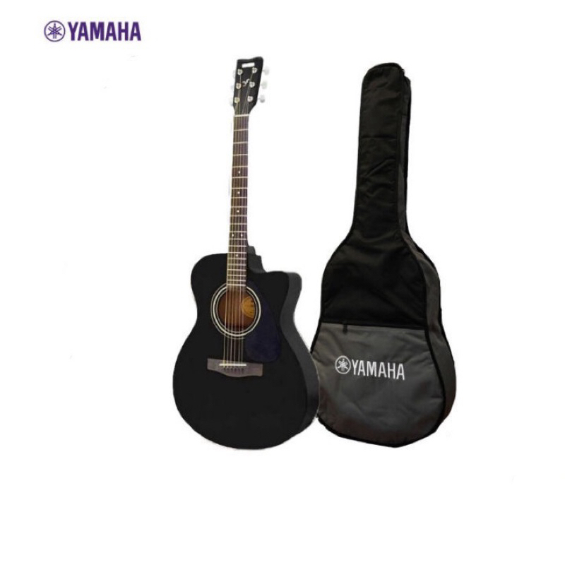 YAMAHA  Acoustic Guitar กีต้าร์โปร่งยามาฮ่ารุ่นFS100C ยามาฮ่า(เป็นสินค้ามือ2สภาพดีมีตำหนินิดหน่อยทักมาขอดูรูปภาพจริงได้)