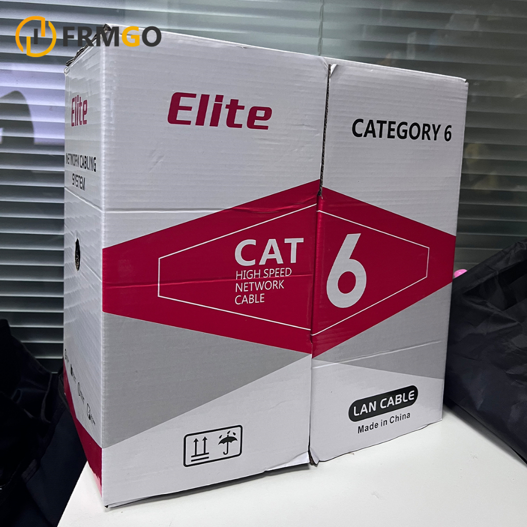 สายแลนอินเทอร์เน็ต305m  RJ45 CAT6  10Gbps ความเร็วสูง สายแบน วิ่งเต็มสเปก สำหรับเราเตอร์ คอมพิวเตอร์ สวิตช์ โทรทัศน์