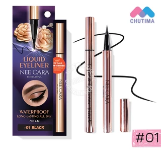 นีคาร่า ลิควิด อายไลเนอร์ ติดทน กันน้ำ N450 Nee Cara Liquid Eyeliner 0.8g.