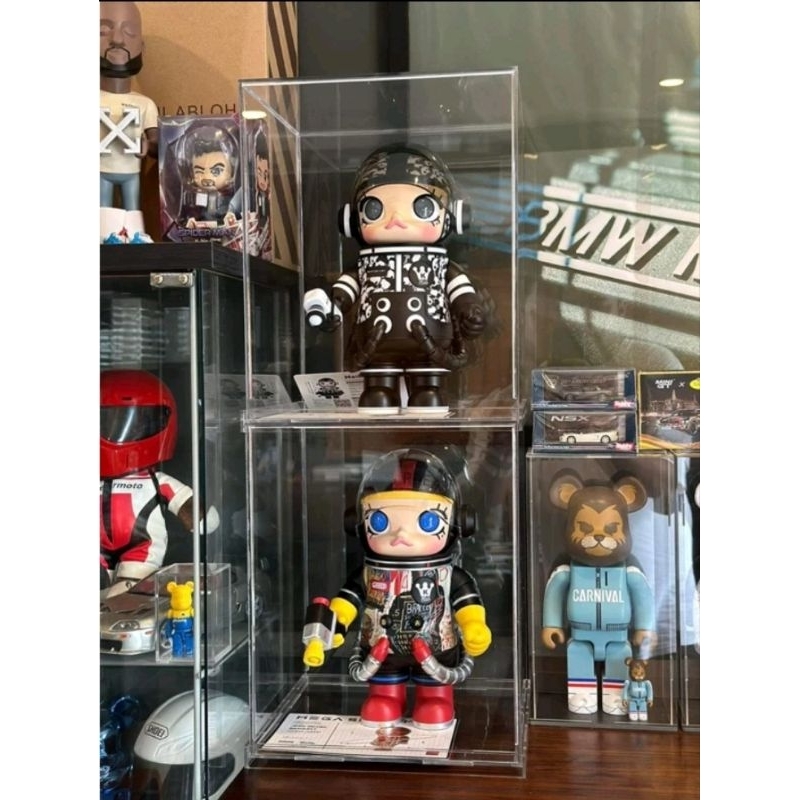 พร้อมส่ง 💫 กล่องใสอะคริลิค ฐานใส สำหรับSpace Molly 400%