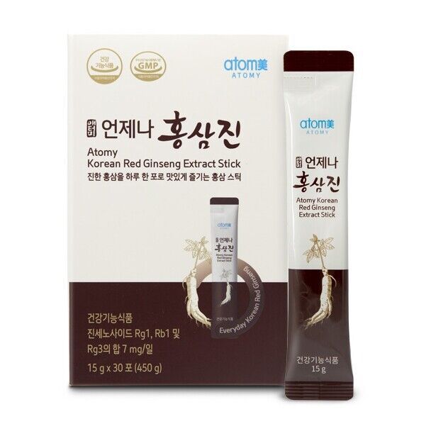 Atomy Korean red ginseng Extract stick 30 Sticks