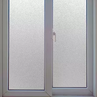 สติกเกอร์ ติดกระจกบ้าน Window film กันแสงกันมองสุญญากาศ ฟิล์มฝ้าติดกระจก เพิ่มความเป็นส่วนตัว