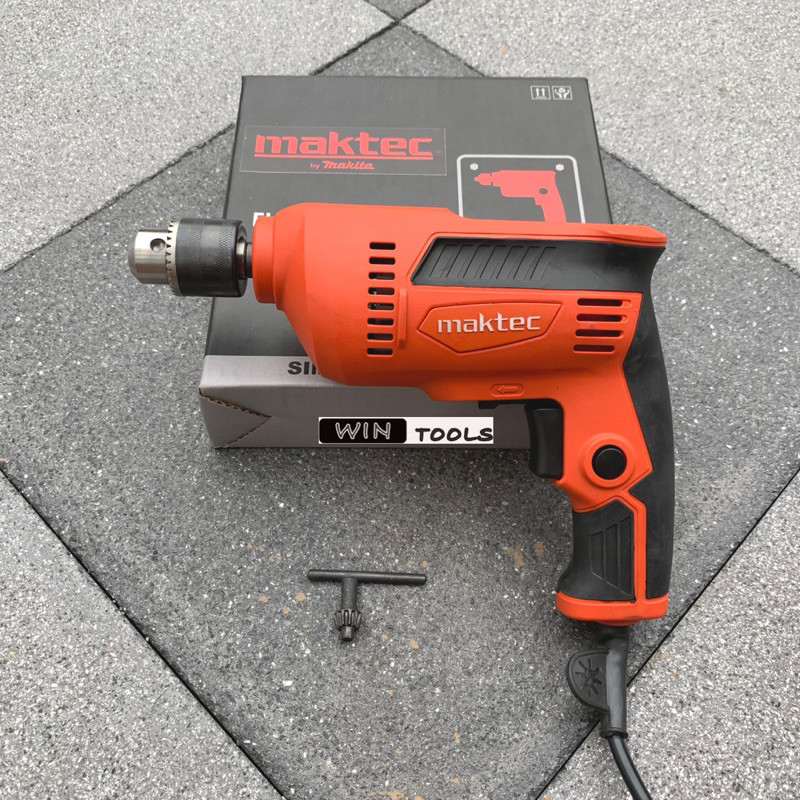 Mkatec สว่านไฟฟ้า สว่าน 3 หุน รุ่น MT606 กำลังไฟ 500W ขนาดเจาะ 10mm เจาะไม้ เจาะเหล็ก ขันสกรู ปรับซ้าย-ขวาได้
