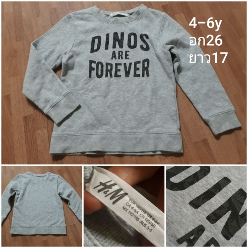 h&m jumper kid 4-6y สเวตเตอร์เด็กสีเทา