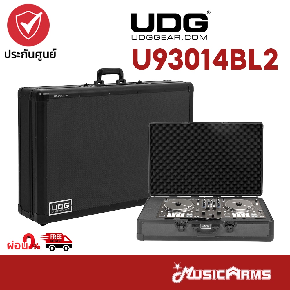 UDG (U93014BL2) เคสใส่เครื่องเล่น DJ วัสดุแข็งแรงทนทาน