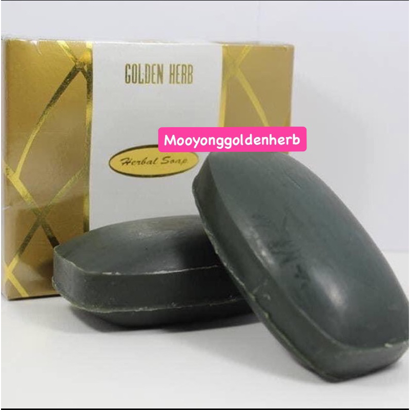 โกลเด้นเฮิร์บ สบู่ลดหน้ามันสิวฝ้า(ราคาสมาชิกทักเซตค่ะ)