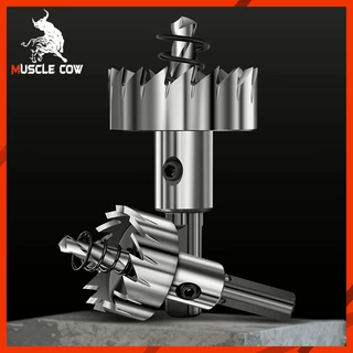 Muscle Cow โฮลซอ เจาะสแตนเลส เหล็ก อลูมิเนียม ขนาด12-55MM หัวเจาะ ดอกเจาะโฮลซอว์ Hole Saw ดอกเจาะรู ดอกเจาะสว่าน