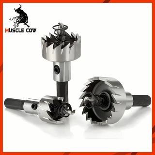 Muscle Cow โฮลซอ เจาะสแตนเลส เหล็ก อลูมิเนียม ขนาด12-55MM หัวเจาะ ดอกเจาะโฮลซอว์ Hole Saw ดอกเจาะรู ดอกเจาะสว่าน
