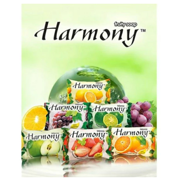 🫧Harmony Soap สบู่ฮาร์โมนี่ สารสกัดจากผลไม้ มีส่วนผสมของAHA กลิ่นหอม อุดมไปด้วยวิตามิน thumbnail 4