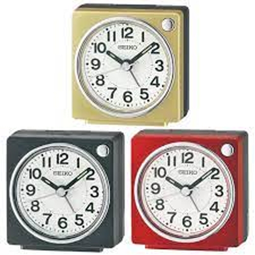 นาฬิกาปลุก Seiko Beep Alarm Clock (Snooze) รุ่น QHE196,QHE196G,QHE196K,QHE196R,QHE196S