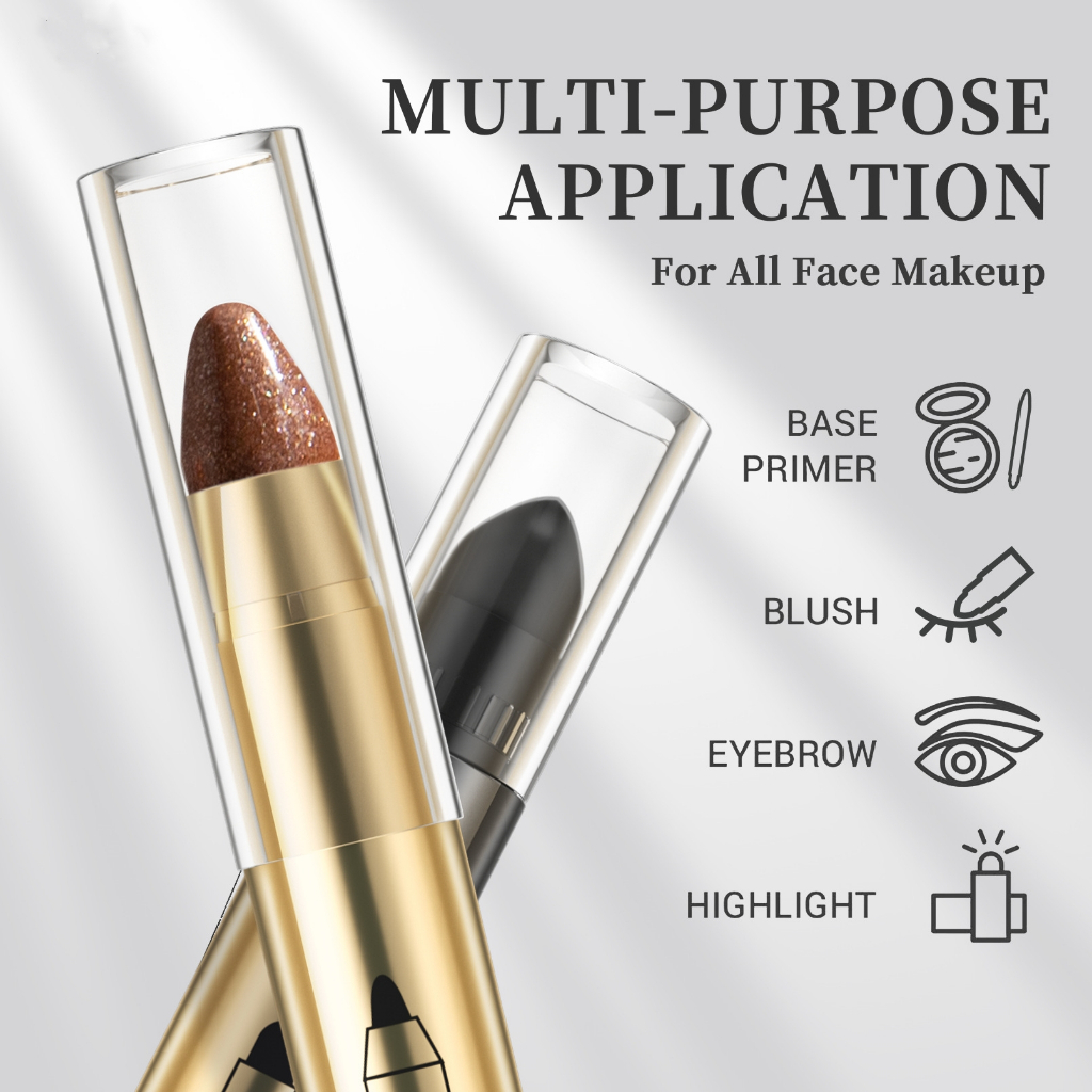MYHO ปากกา อายแชโดว์ แบบสองหัว Eyeshadow กันน้ำ ติดทนนาน ราคา ถูกที่สุด ดีลบีเคเค แกลเลอรีภาพที่ 3
