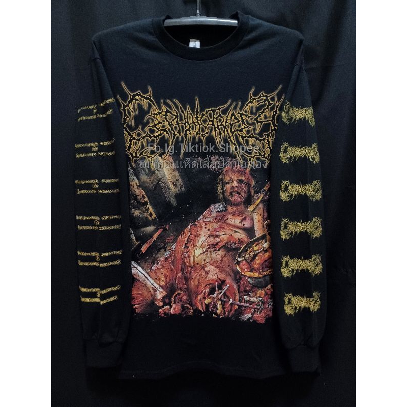 เสื้อวง Cephalotripsy มือหนึ่งลิขสิทธิ์แท้ (brutal death metal)