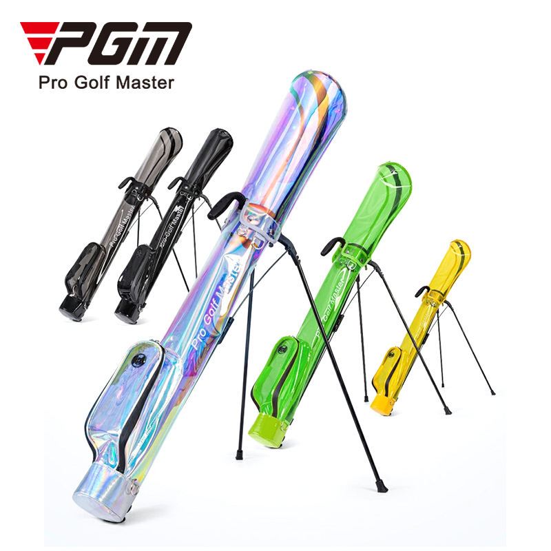 กระเป๋ากอล์ฟผู้หญิง PGM (QIAB026) วัสดุ TPU กันน้ำ มีขาตั้ง มี 5 สีให้เลือก Golf Bag For Lady