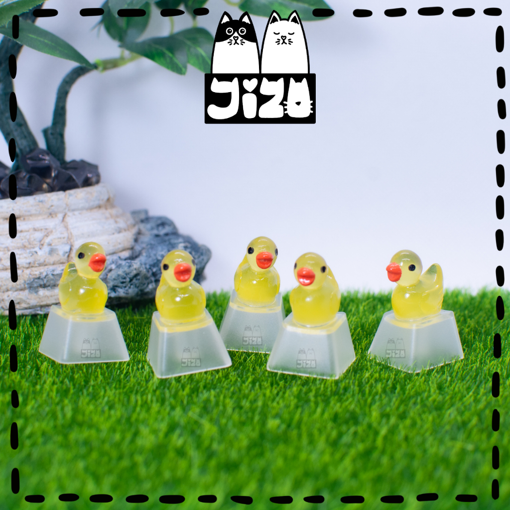 Keycap Duck ปุ่มกดคีย์บอร์ด น้องเป็ดน้อย เรืองแสงได้ด้วยนะ พร้อมส่ง🇹🇭