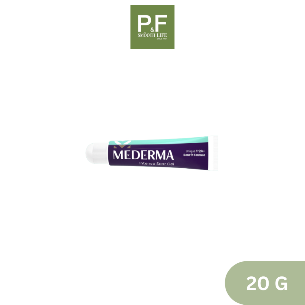 Mederma Intense Scar Gel เมเดอร์มา 20 G เจลทารอยแผลเป็น ลดรอยสิว ทาง่ายไม่เหนียวเหนอะหนะ ผิวชุ่มชื้น