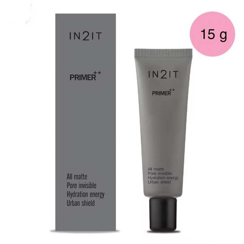 In2lt Primer++ PMP 15g ไพรเมอร์เนื้อกำมะหยี่ บางเบา