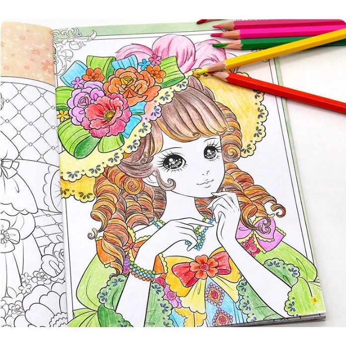 สมุดระบายสี สมุดภาพระบายสี  Colouring Book (ราคาต่อ 1 เล่ม) thumbnail 6