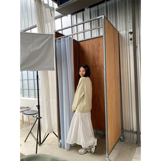 FADTHINGS - MERINGUE nylon skirt