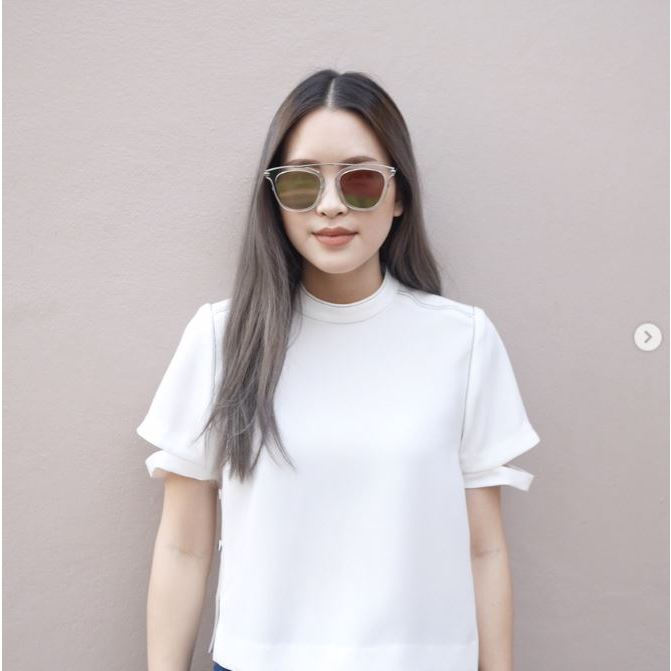 SALISA - Cavier top (white)