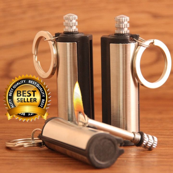 ไม้ขีดไฟเดินป่า (💥ทรงกระบอก💥) มีแท่งจุดไฟแมกนีเซียมไว้จุดไฟ สินค้าพร้อมส่ง💥