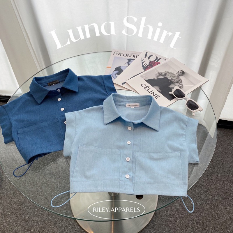 เสื้อครอปยีนส์ จากร้าน rileyapparels