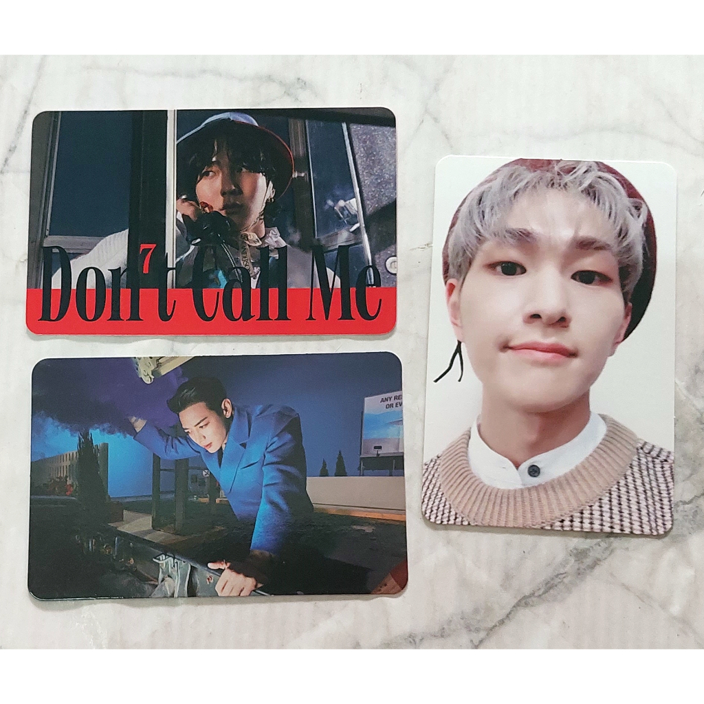 การ์ด ของแท้ จาก CD อัลบั้ม SHINee - DON’T CALL ME Album พร้อมส่ง Kpop Card