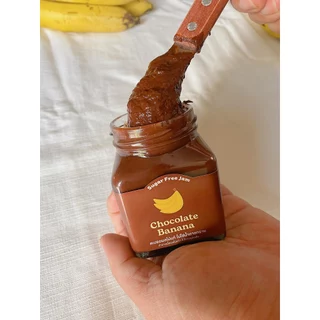 แยมมื้ออร่อย แยมคลีน Choco Banana Spread อร่อยไม่รู้สึกผิด หวานหอมอร่อยแบบคลีนๆไม่มีน้ำตาลทราย 180g