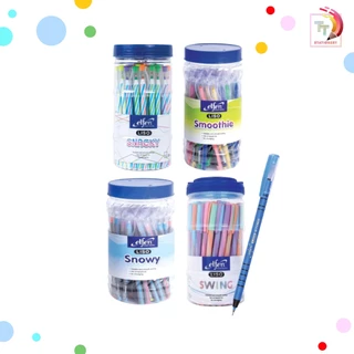 Elfen (เอลเฟ่น) ปากกาลูกลื่น ปากกา รุ่น Liso ลิโซ่ ขนาด 0.5 มม. ( 50 ด้าม / กระปุก )