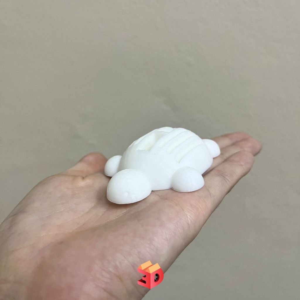 เต่าเหยียบโลก ที่เสียบ usb น่ารัก usb holder น้องเต่าเสียบ usb gadget ตั้งโชว์ ของสะสม สินค้าจาก 3D print