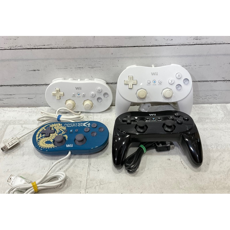 Wii Classic Controller และ  Wii Pro Controller จอยวี คลาสสิค โปร คอนโทรเลอร์ แท้ Nintendo