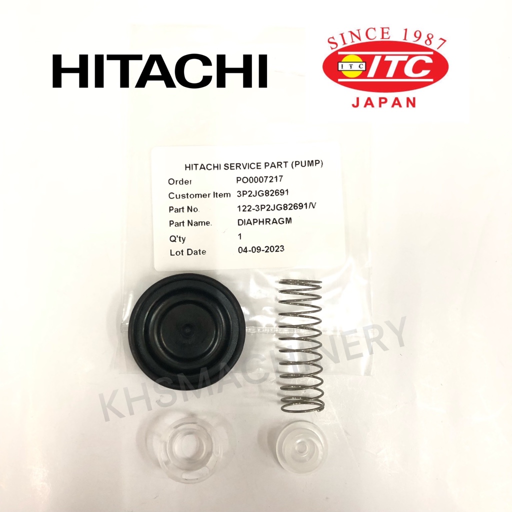 อะไหล่ปั๊มน้ำ Hitachi ITC ชุดรองรับแรงดัน ปั๊มน้ำฮิตาชิและไอทีซี (ปั๊มเหลี่ยม) ข