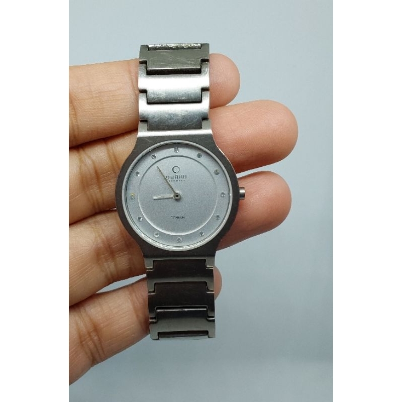 นาฬิกา obaku  titanium
