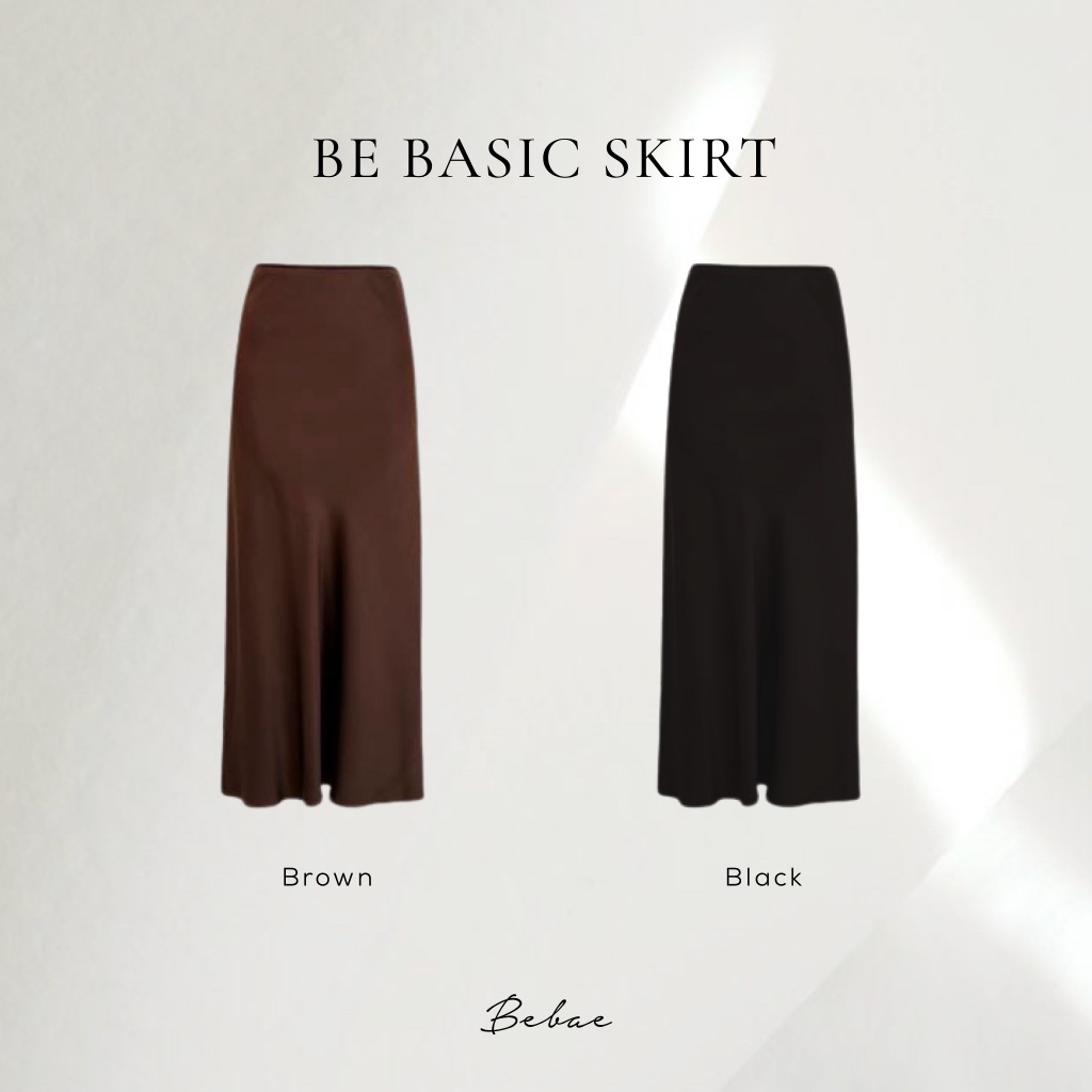 Be Basic Skirt l กระโปรงยาว
