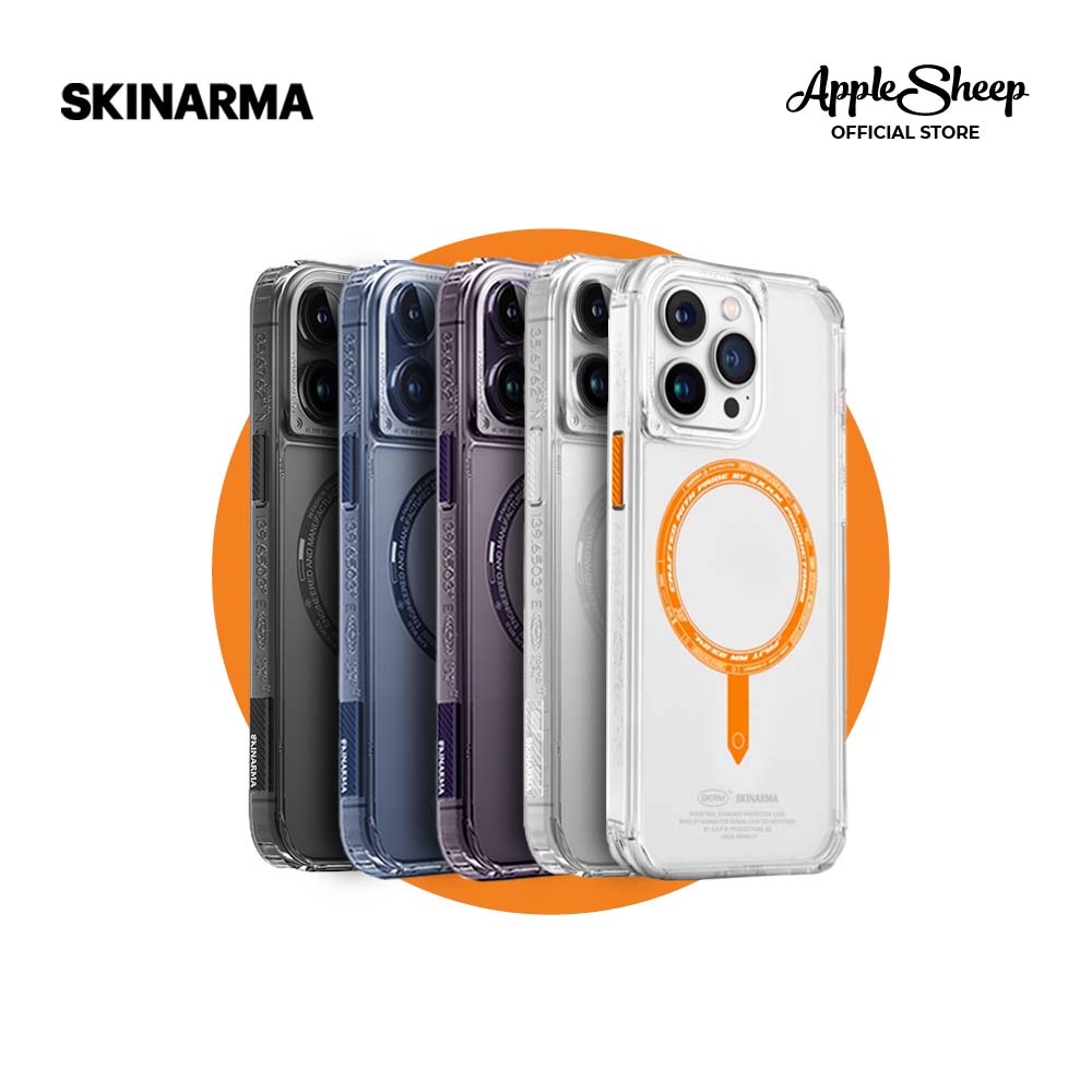[Skinarma Saido] MS For iPhone เคสสำหรับไอโฟน รองรับการชาร์จไร้สาย กันกระแทก 4 เมตร แข็งแรง ป้องกันรอยขีดข่วน