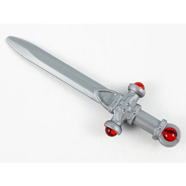 ชิ้นส่วนเลโก้ Lego Part Minifigure, Weapon Sword, Ornate with... Pattern (Sword of Gryffindor)(68503