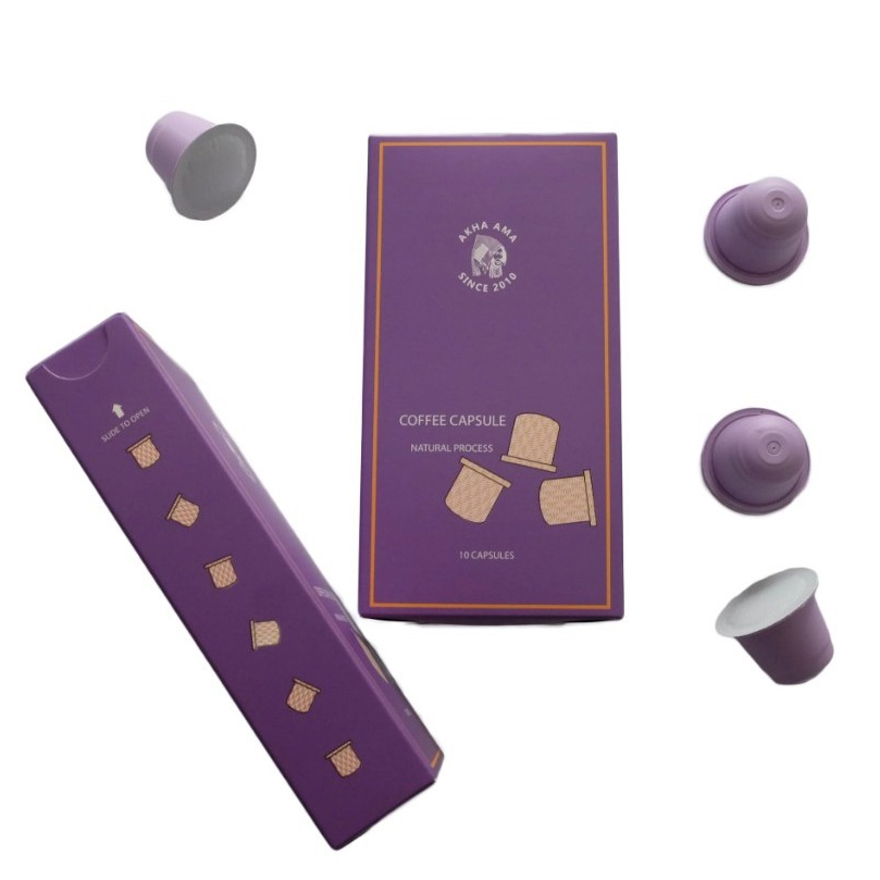 Akha Ama Coffee (Capsule) - " Natural " (คั่วกลาง / Medium)