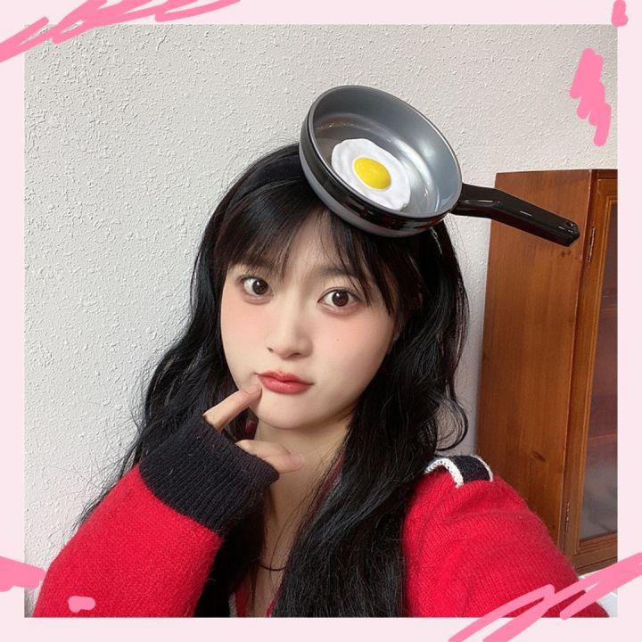 ที่คาดผมกระทะน่ารักๆ
