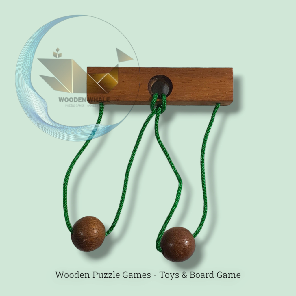 เสือข้ามฟาก (String), Board Game, ของเล่นเสริมสร้างทักษะ และพัฒนาการ -Wooden Toy -Toys -Puzzle Toy -Puzzle Game