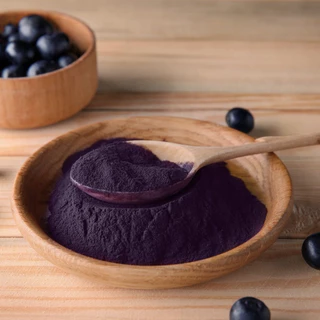 ผงมากิเบอร์รี่ ขนาด 100 กรัม เกรดสารสกัดละลายน้ำได้ 100 % ( Maqui Berry Powder )