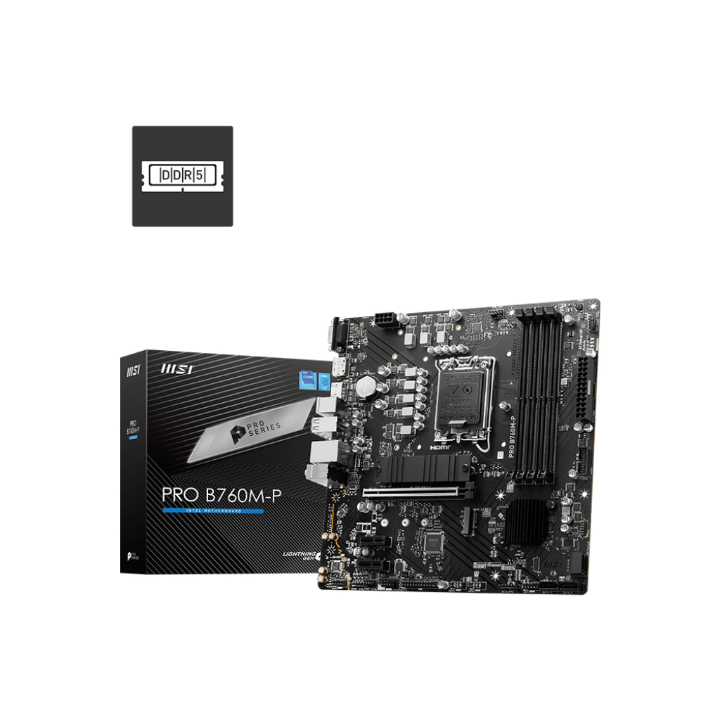 MSI PRO B760M-P DDR5 LGA1700 (3Y) CR4-001049