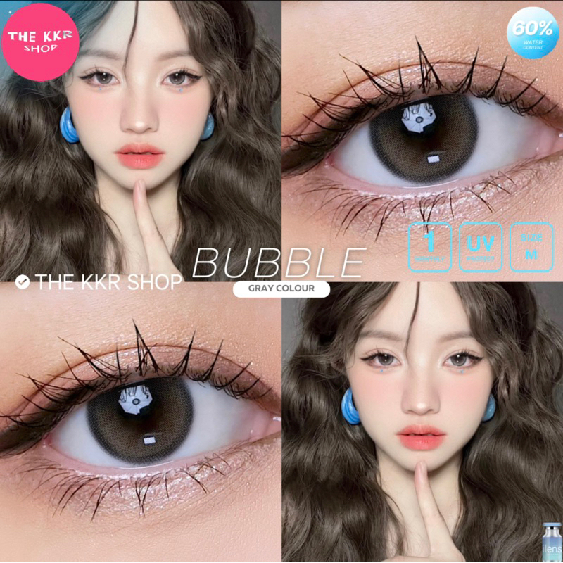 คอนแทคเลนส์ i lens :BUBBLE เลนส์เกาหลี ใส่เที่ยว ใส่เรียนทำงาน ใส่ได้ทุกโอกาส สายตาปกติ|สายตาสั้น เล