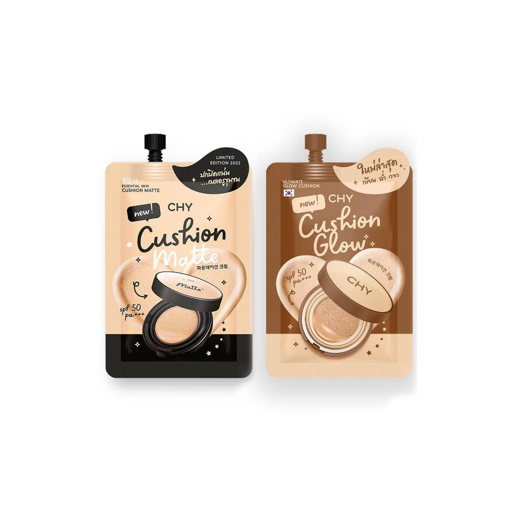 (ซอง) CHY Cushion Matte CHY Ultimate Glow Cushion 7 g. ซี เอช วาย อัลติเมท โกลว์ คุชชั่น