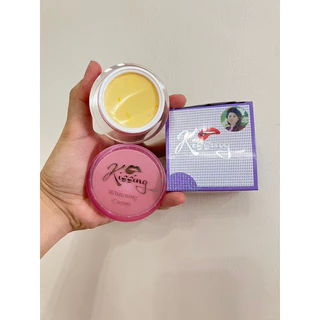 Kissing (กล่องม่วง) whitening Cream ครีมคริสซิ่ง ครีมสมุนไพรมะระ สีม่วง 20 g.