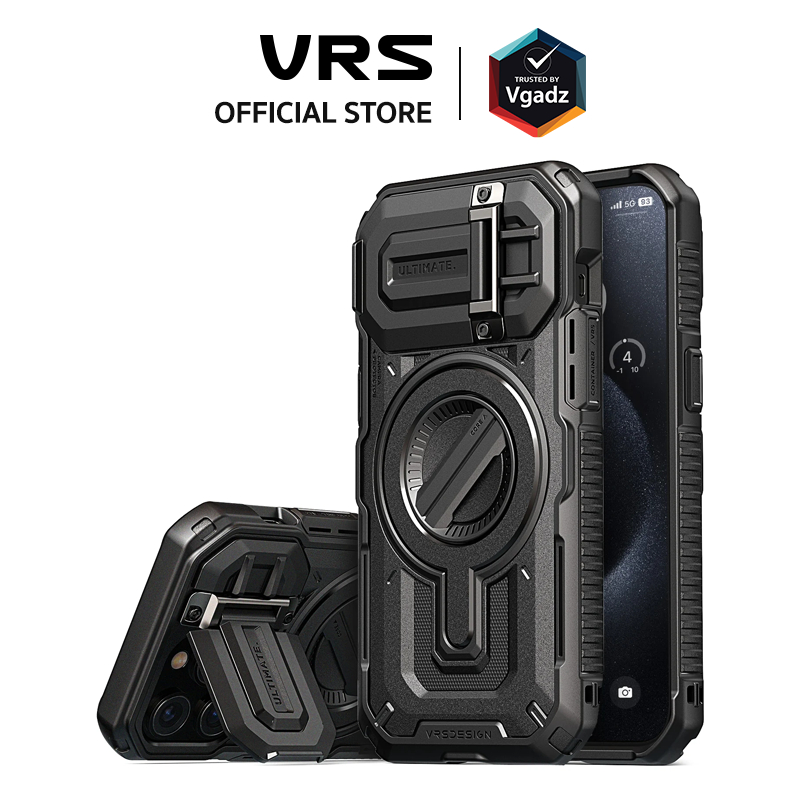 VRS - เคสสำหรับ iPhone 15 Pro / 15 Pro Max รุ่น Magnetic Terraguard Ultimate