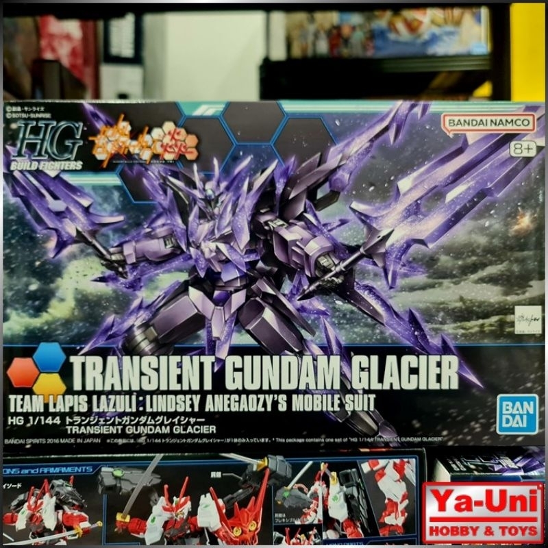 [พร้อมส่ง] HG 1/144 TRANSIENT GUNDAM GLACIER (Plasticmodel) [BANDAI]