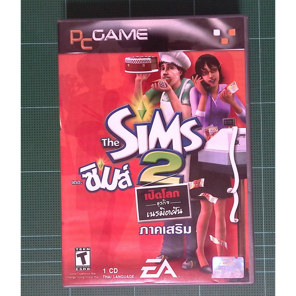 แผ่นแท้ เดอะซิมส์ 2 The sims 2 สภาพกล่องใน ไม่มีกล่องนอก