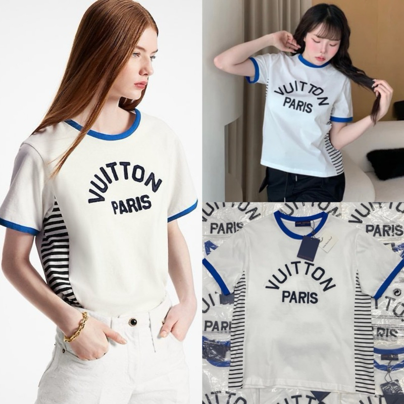 VALEN LV T-shirt🤍💙🤍💙