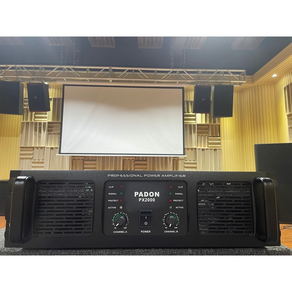 PADON Professional amplifier, 3u. two channel, audio amplifier, high-power. เครื่องขยายเสียงระดับมืออาชีพ