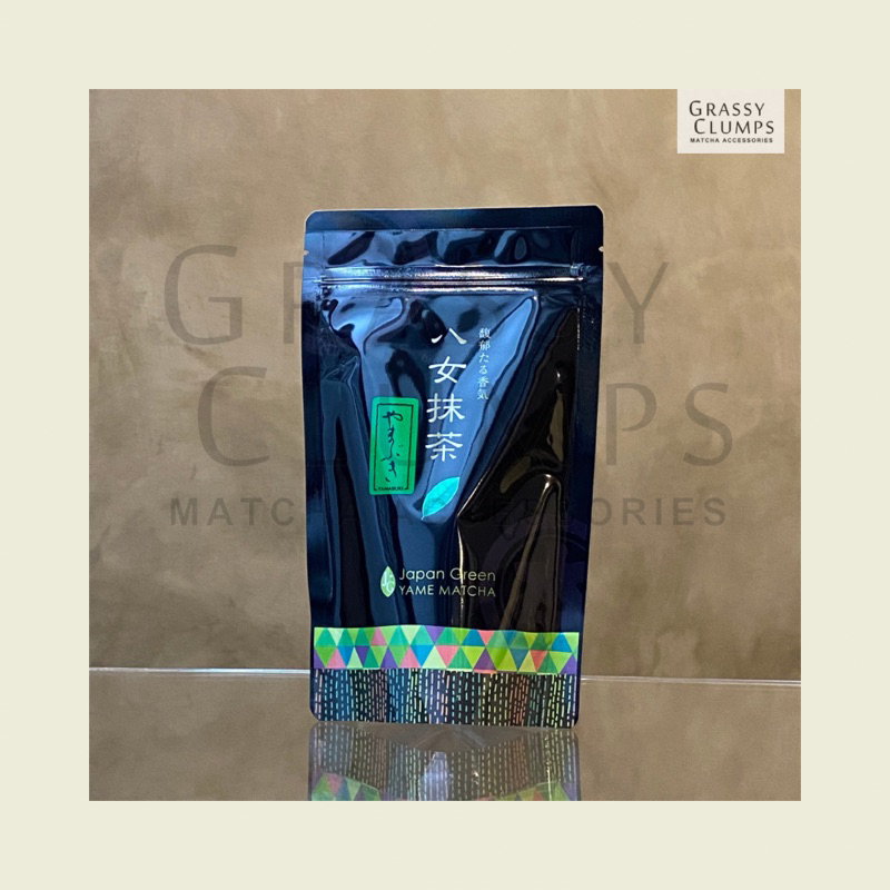 ผงมัทฉะ Hoshino Yamabuki matcha powder ถุง 100 กรัม | Grassy Clumps